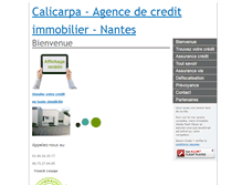 Tablet Screenshot of calicarpa.fr